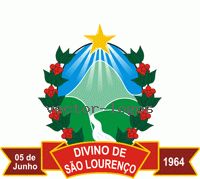 Brasão da Cidade de Divino de São Lourenço - ES