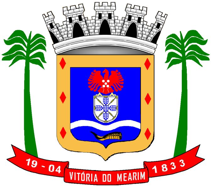 Brasão da Cidade de Vitória do Mearim - MA