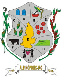 Brasão da Cidade de Alpinópolis - MG