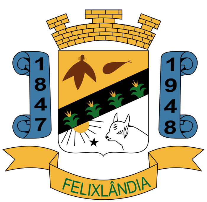 Brasão da Cidade de Felixlândia - MG