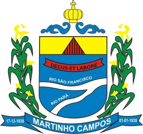 Brasão da Cidade de Martinho Campos - MG