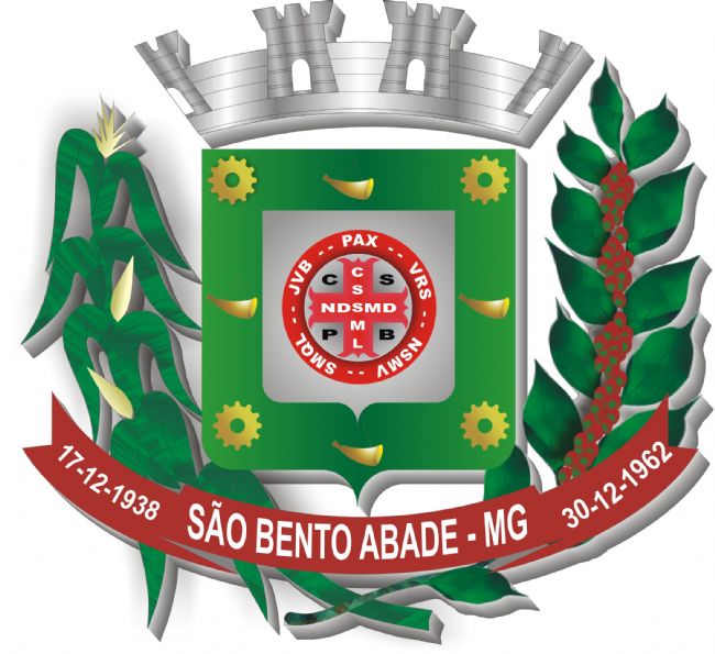 Brasão da Cidade de São Bento Abade - MG