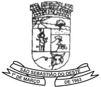 Brasão da Cidade de São Sebastião do Oeste - MG