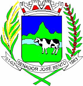 Brasão da Cidade de Senador José Bento - MG