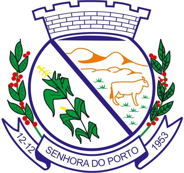 Brasão da Cidade de Senhora do Porto - MG