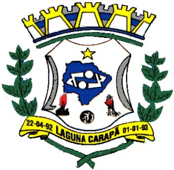 Brasão da Cidade de Laguna Carapã - MS