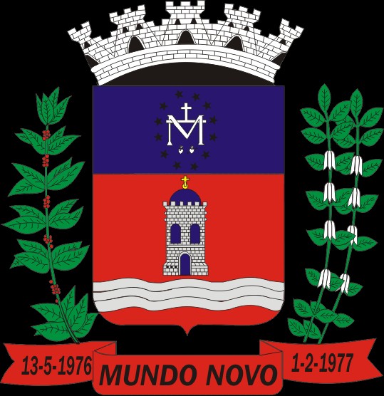 Brasão da Cidade de Mundo Novo - MS