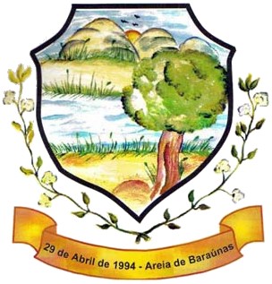 Brasão da Cidade de Areia de Baraúnas - PB