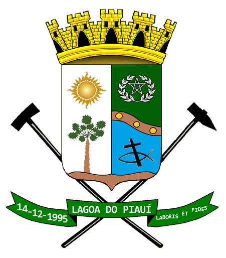 Brasão da Cidade de Lagoa do Piauí - PI