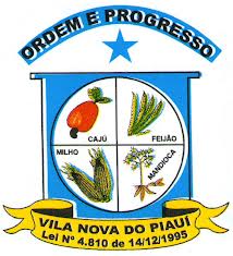 Brasão da Cidade de Vila Nova do Piauí - PI