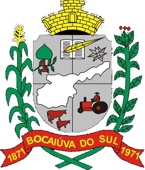 Brasão da Cidade de Bocaiúva do Sul - PR