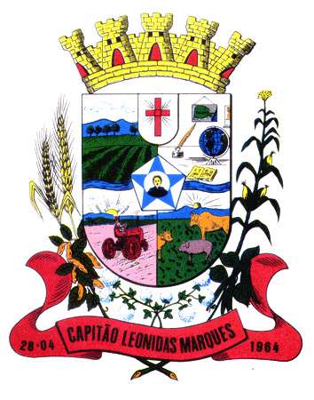 Brasão da Cidade de Capitão Leônidas Marques - PR