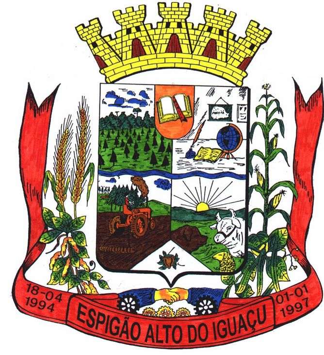 Brasão da Cidade de Espigão Alto do Iguaçu - PR