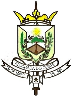 Brasão da Cidade de Alvorada D'Oeste - RO