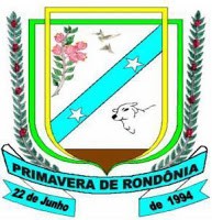 Brasão da Cidade de Primavera de Rondônia - RO