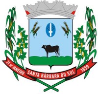 Brasão da Cidade de Santa Bárbara do Sul - RS