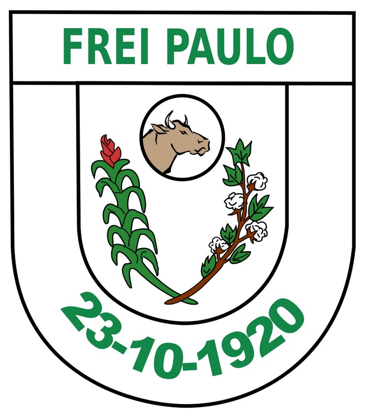 Brasão da Cidade de Frei Paulo - SE