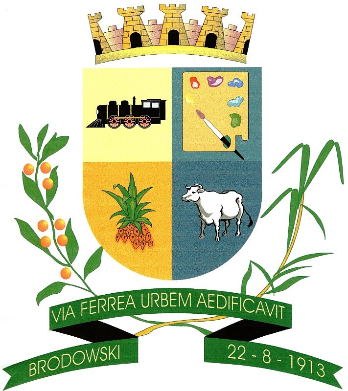 Brasão da Cidade de Brodowski - SP