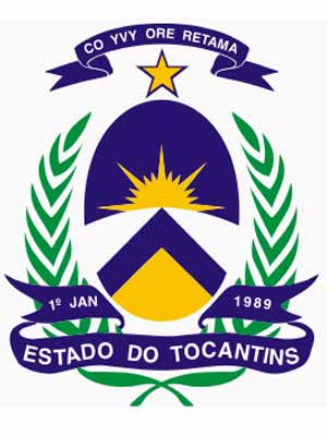 Brasão do estado do TOCANTINS - TO